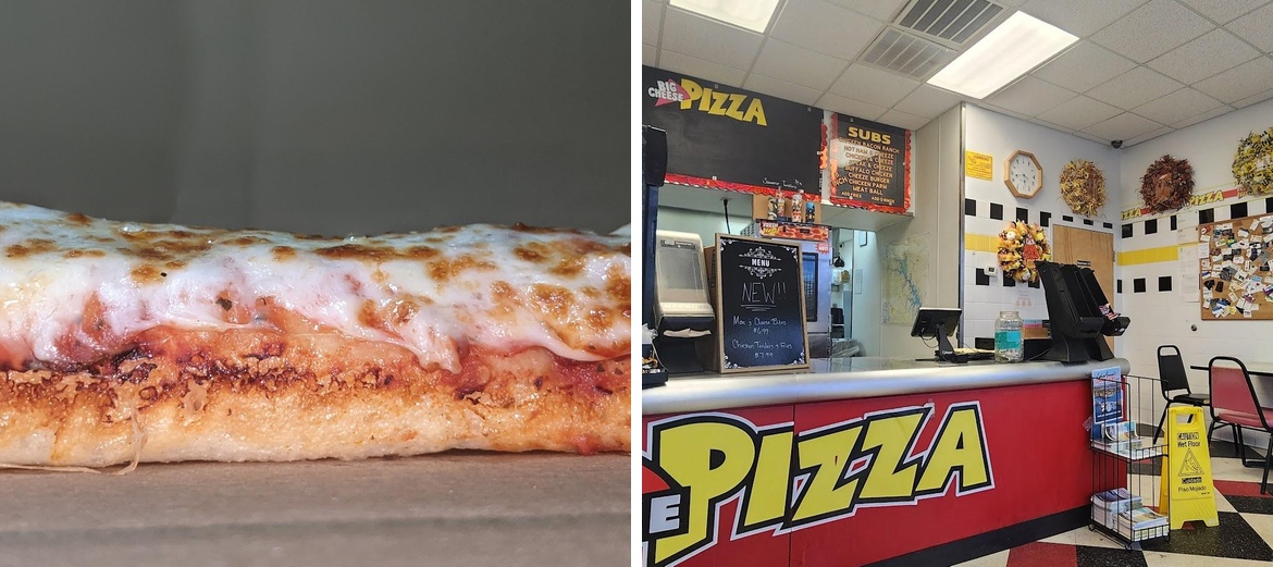 Big Cheese Pizza Menu