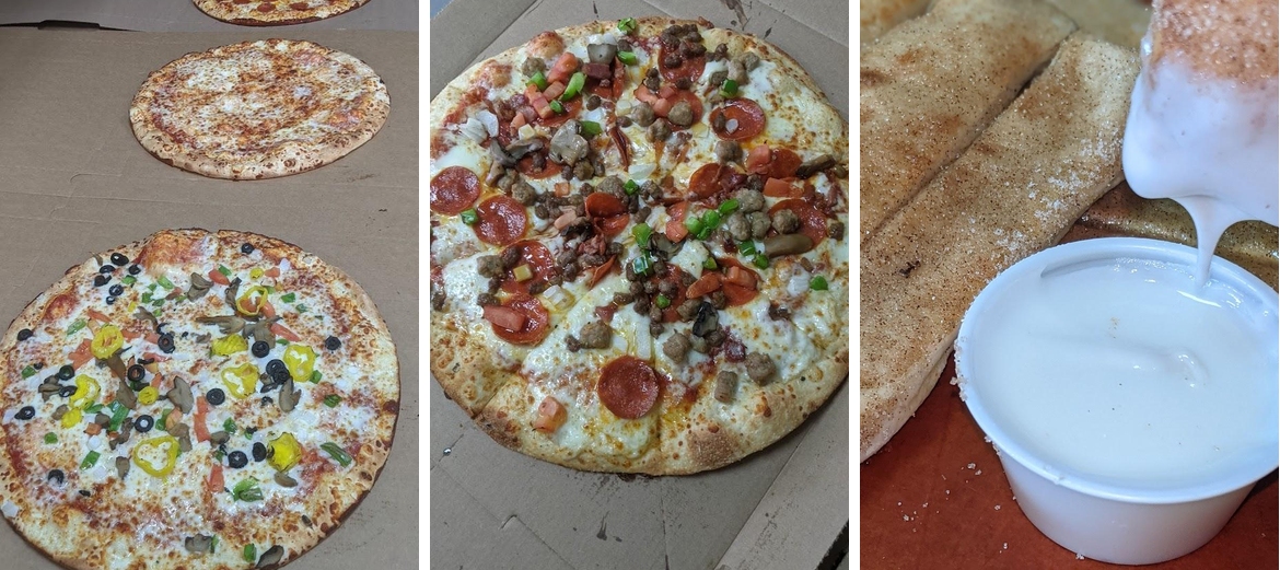 Big Cheese Pizza Menu