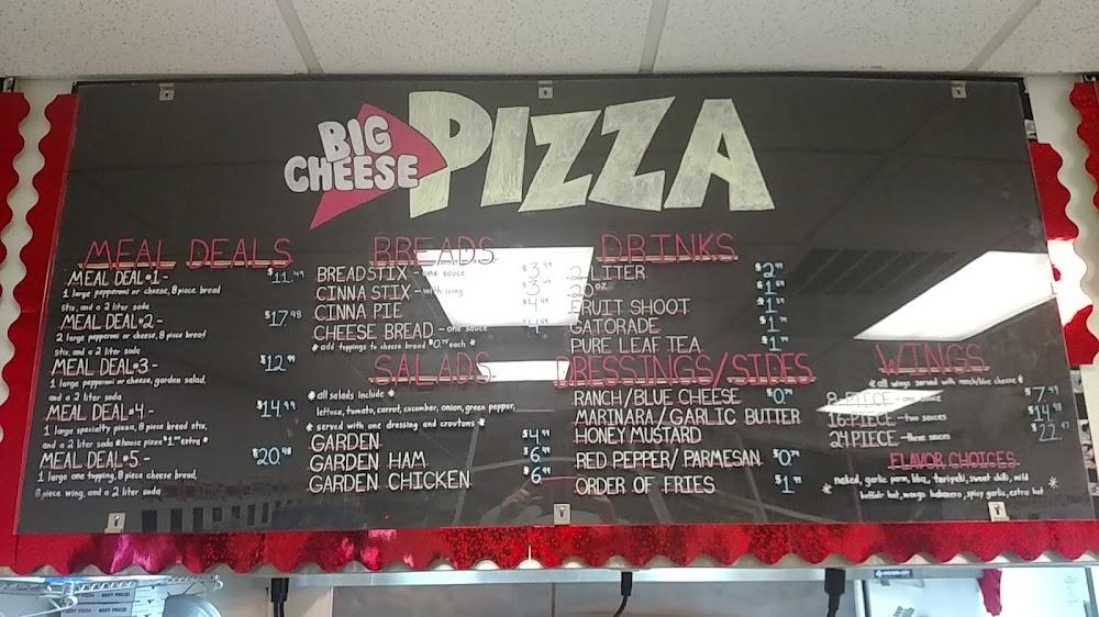 Big Cheese Pizza Menu image 1